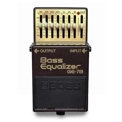 Boss GE-7B Bass Equalizer | Reverb