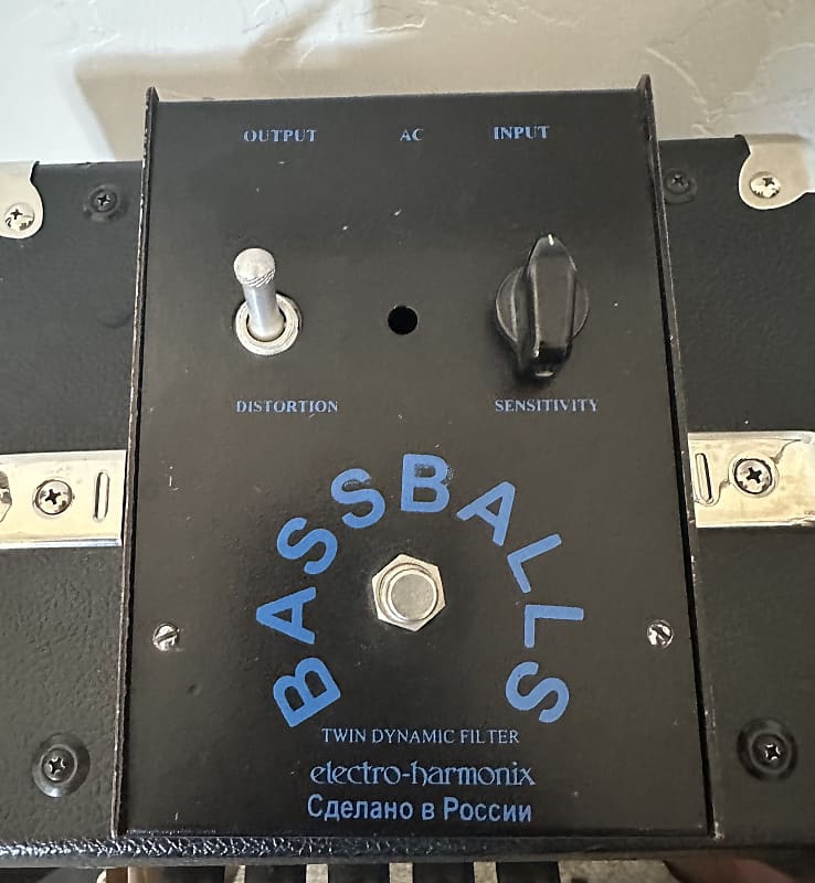 Electro-Harmonix Bassballs Envelope Filter Black 1990s | Reverb