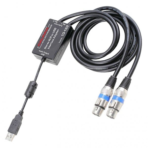 Calrad 10-162 Dual XLR Cable to USB image 1
