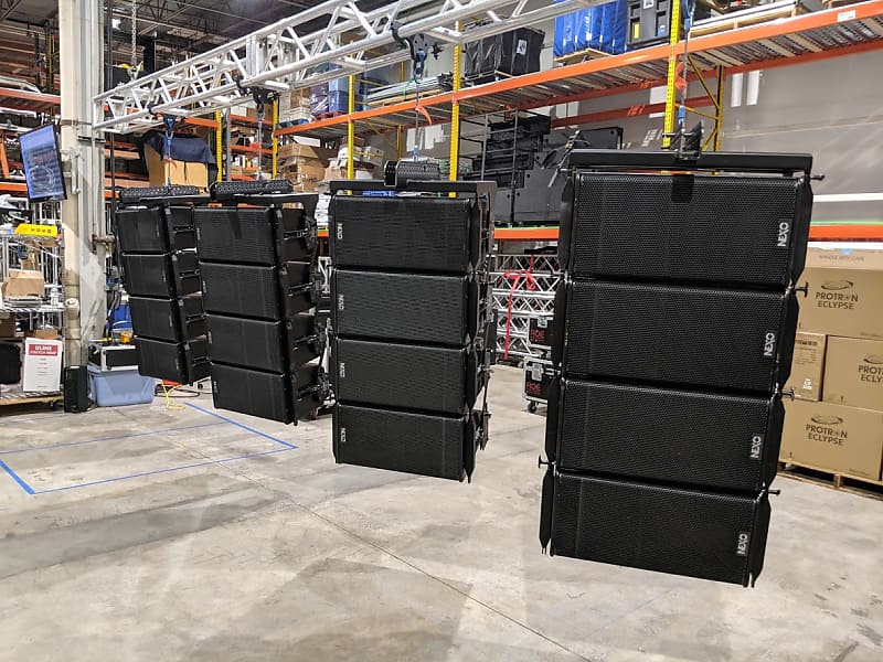 Nexo Geo-S12 package 17 boxes with cases, rigging, 4-Camco V6 | Reverb