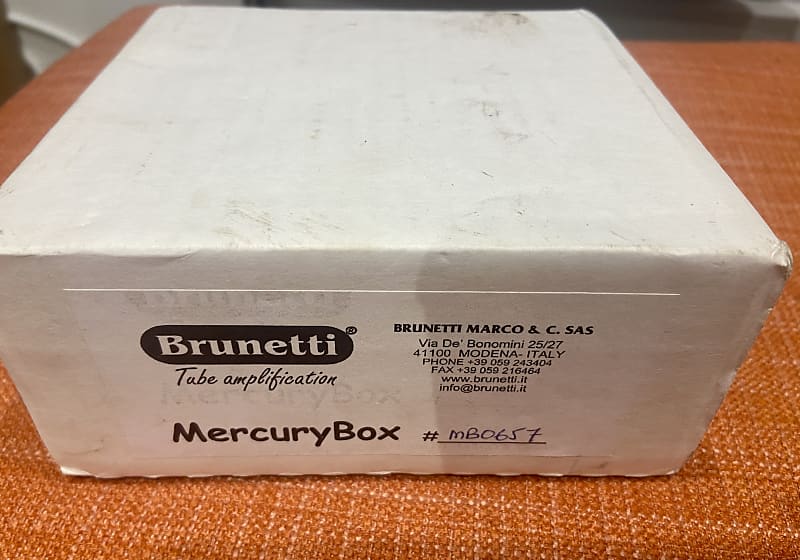 Brunetti Mercury Box | DijkmanMuziek |