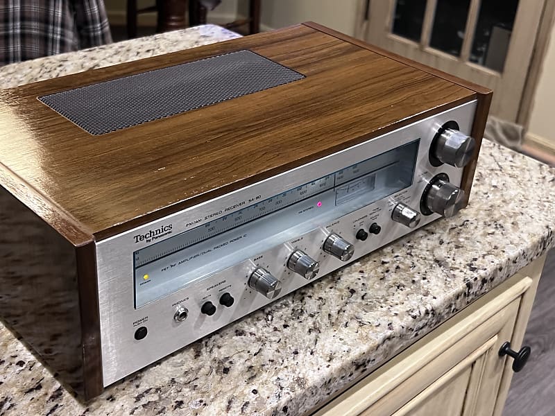 Technics SA-80 Receiver 1979-1981 - Silver face (Cleaned-Tested) FANTASTIC  			