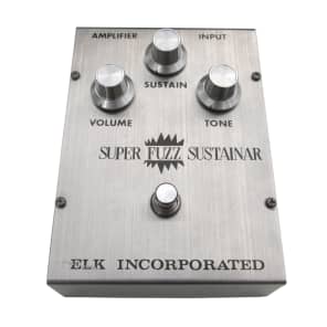 Vintage 70's Elk Big Muff Super Fuzz Sustainar Set - Early Vintage 70's Elk Big Muff Super Fuzz Sustainar Set - Early