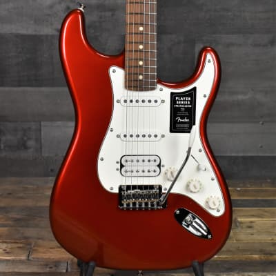 Fender Player Stratocaster HSS, Pau Ferro Fingerboard, Candy Apple Red image 1