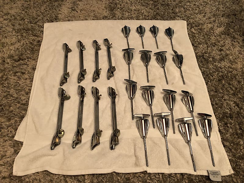 Premier XPK Bass Drum Lugs + Claws + Tension Rods = Full Set Reverb