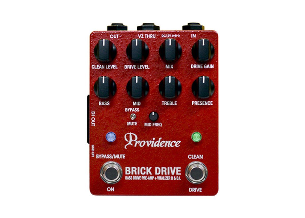 即納好評Providence BRICK DRIVE BDI1 ベースプリアンプD.I. ギター