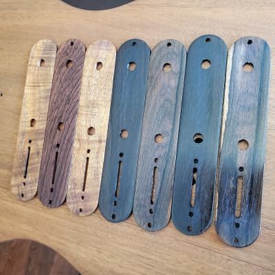 Exotic Wood Telecaster Control Plates image 2