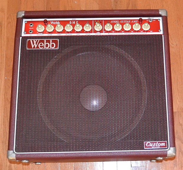 Webb steel deals guitar amp