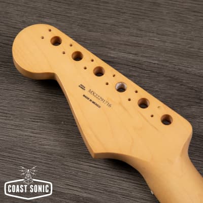 Fender Player Series Stratocaster Neck with Block Inlays, Maple image 4