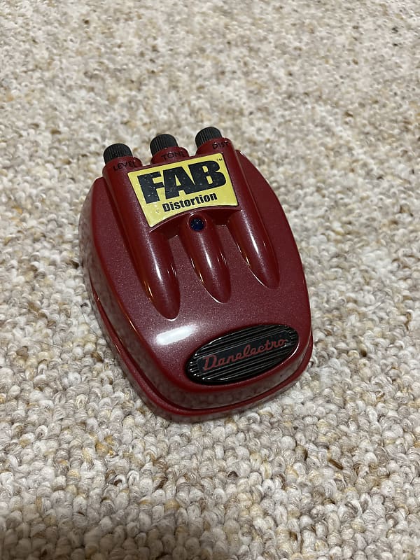 Danelectro Fab Distortion 2000s - Red (Closing down shop on 05/01/24) image 1