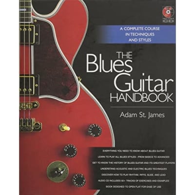 The Blues Guitar Handbook: A Complete Course in Techniques and Styles St. James, for sale