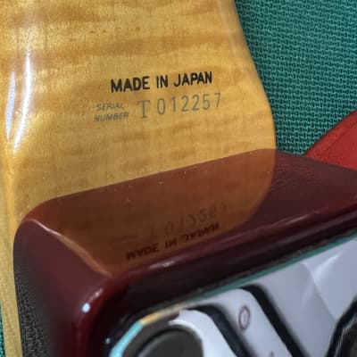 Fender Telecaster Foto Flame Japan image 5