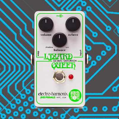 Reverb.com listing, price, conditions, and images for electro-harmonix-jhs-nano-lizard-queen-octave-fuzz