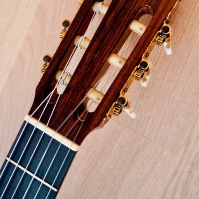 1976 Mitsuru Tamura 1500 Vintage Flamenco Nylon String Acoustic Guitar w/ Case image 4