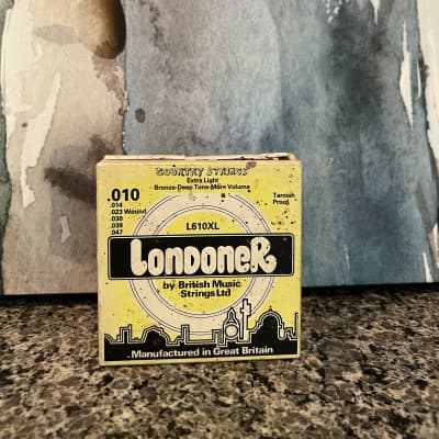 Londoner by british music strings Ltd L610XL 1960 Yellow for sale
