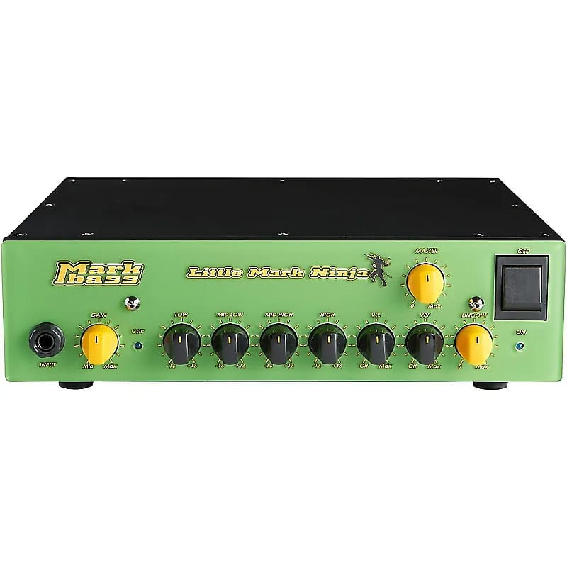 Immagine Markbass Little Mark Ninja Richard Bona Signature 1000-Watt Bass Amp Head - 1