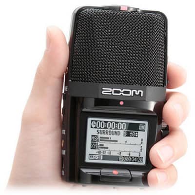 Zoom H2n Stereo/Surround-Sound Portable Recorder, 5 Built-In Microphones, X/Y, Mid-Side, Surround Sound, Ambisonics Mode, Records to SD Card, For Recording Music, Audio for Video, and Interviews image 4