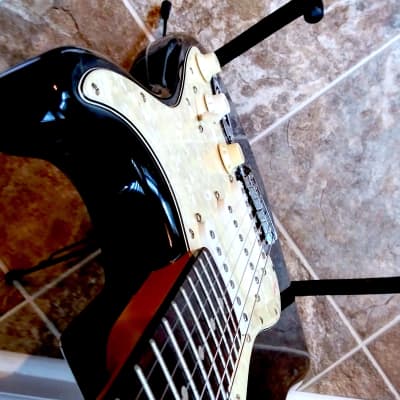 Fender Squier Stratocaster - Black 2008 - Black Gloss image 8