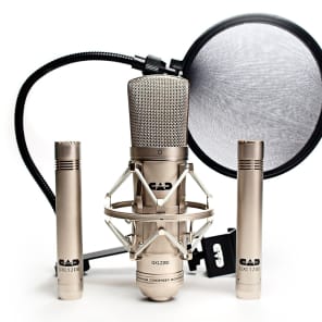 CAD GXL2200SSP Stereo Large/Small Diaphragm Condenser Mic Recording Pack