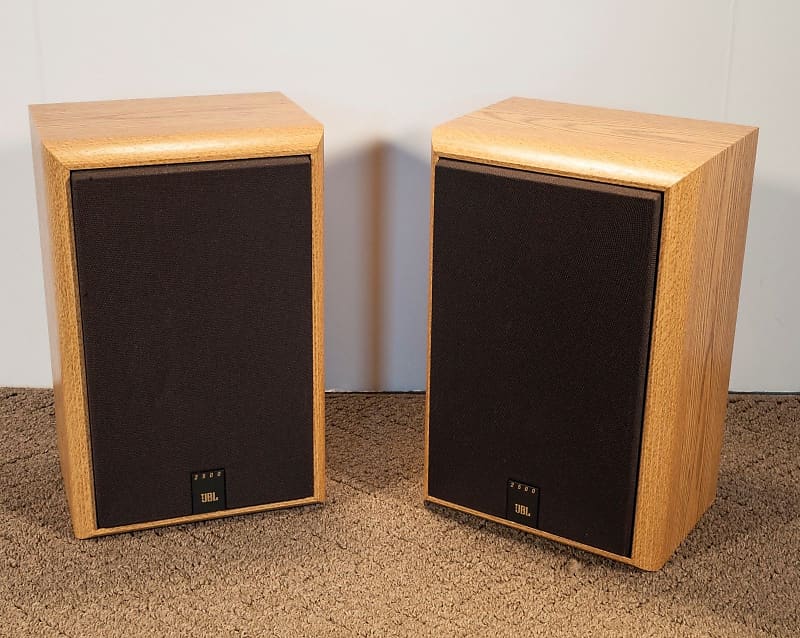 JBL 2500 2Way Bookshelf Speakers with Titanium Tweeters Reverb