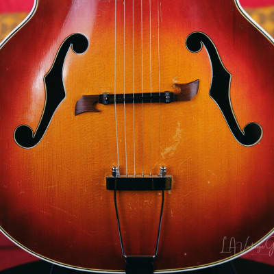 Kay Sherwood Deluxe Archtop Guitar - Late 40's to Early 50's - Sunburst Finish image 4