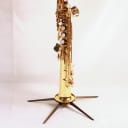 Yamaha YSS475 Intermediate One-Piece Body Soprano Saxophone w/ Case & 4C Yamaha Mouthpiece, Lig, Cap