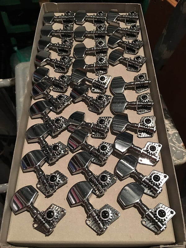 30 x Gotoh Vintage Skewed Tuner for Slotted Headstock 80's Reverb
