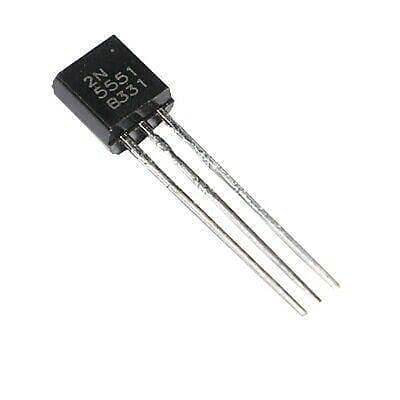 ON Semiconductor 2N5551 NPN TO-92 NPN Silicon high-voltage | Reverb