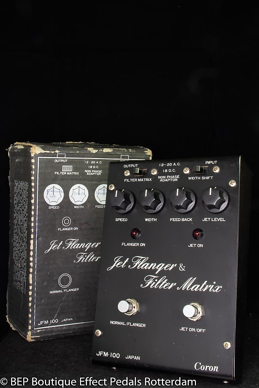 Coron JFM-100 Jet Flanger & Filter Matrix 1981 Japan | Reverb Canada