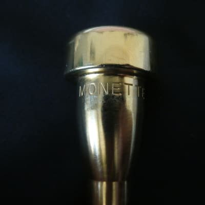 Monette Prana C15M 81 Trumpet Mouthpiece in Gold Plate! Lot 130 image 3