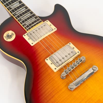 2014 Epiphone Les Paul Standard Pro Plustop Electric Guitar - Burbon Burst image 11
