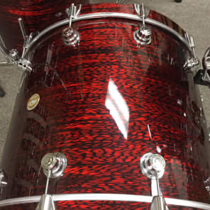 DW 20x24, 10x13, 16x16 Collector's Series drum set  2007 Red Onyx image 2