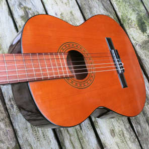 Vintage + Rare + 1960's Terada Classical Guitar (Spanish