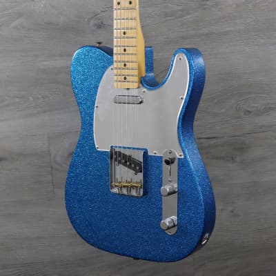 Fender J Mascis Signature Telecaster Bottle Rocket Blue Flake image 4