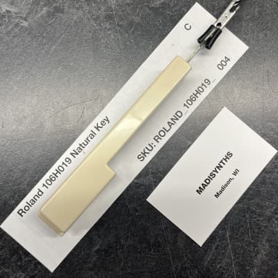 ORIGINAL Roland Replacement C Key (Matsushita SK-1xx Keybeds) (106H019) for Jupiter-4, System-100/700, SH-1/2/3/3A/5/7, RS-505, VP-330, Promars, etc