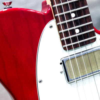 Fender American Professional Telecaster Crimson Red Transparent Electric Guitar w/Case image 9