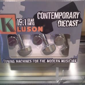 Kluson KL-3801C 3x3 Contemporary Locking Tuners - 19:1