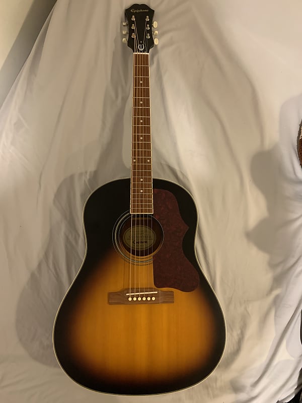 Epiphone 1963 AJ-45S/VSS Vintage Sunburst Acoustic Guitar