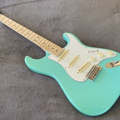 2024 Del Mar Lutherie Surfcaster Strat Surf Green - Made in USA image 13
