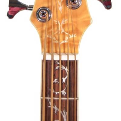 Michael Kelly DF5-QN 5 String Acoustic/Electric Bass Guitar w/ OHSC – Used Natural Gloss Finish image 3