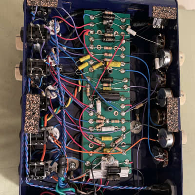 Hand wired Burriss Royal Bluesman - Handwired 18 watt class A tube amp head and FX pre-amp w/ spring reverb, tremolo/vibrato image 7