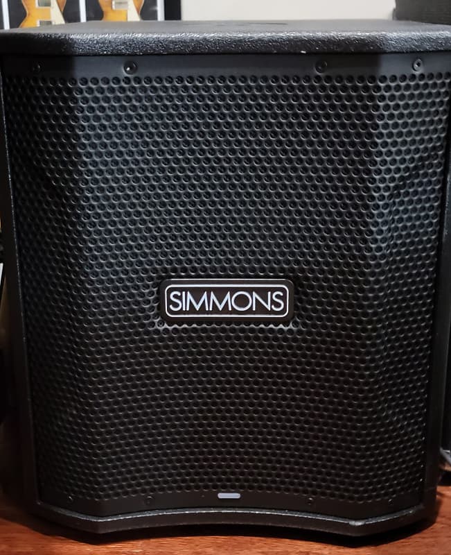 2021 Simmons DA12S Drum Amp Subwoofer Reverb