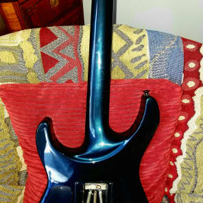 Jackson Professional Soloist XL. 1993 Dark Blue/Black Light