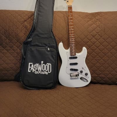 Eastwood MODEL S Solid Alder Body Bolt-on Maple Neck 4-String Tenor Electric Guitar w/Gig Bag image 23