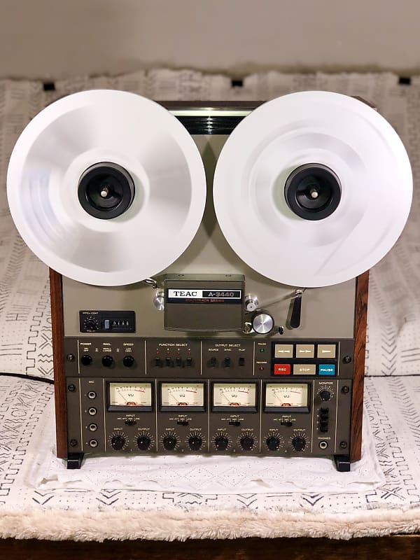 TEAC A-3440 - 4-track Reel to Reel Recorder (7ips or 15ips / 7" or 10.5") -Stunning, Mint Condition! image 1