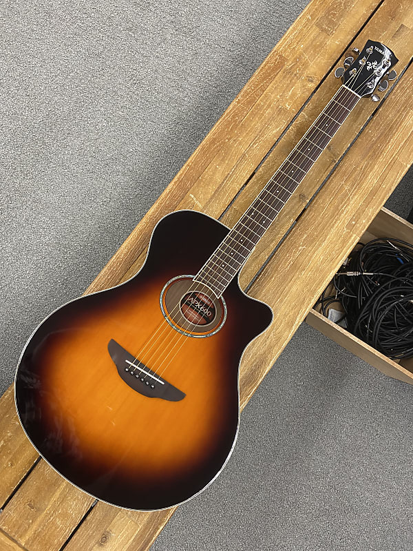 Yahama APX600 Acoustic Electric Guitar - Sunburst | Reverb UK