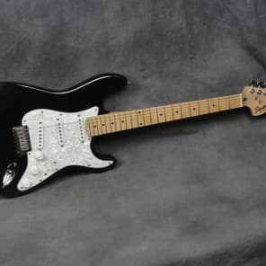 Fender Squier 20th Anniversary Stratocaster Strat, Black | Reverb