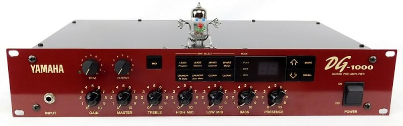YAMAHA DG1000 ギタープリアンプ 買取情報】ノブが自動で動くプリアンプ！？『YAMAHA DG-1000