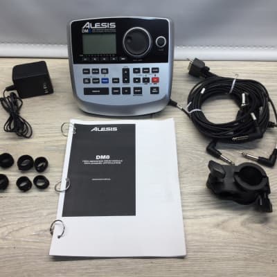 Alesis DM8 Electronic Drum Module w/ Manual Rack Mount & Velcro