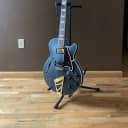 D’Angelico Deluxe SS 2016 Midnight Matte Semi-Hollow Electric Guitar